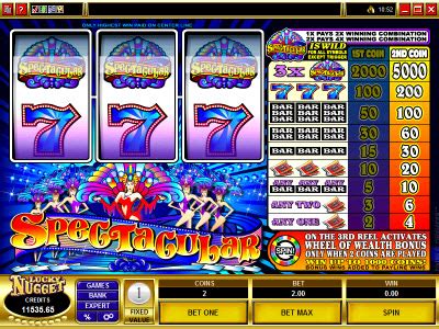 spectacular wheel of wealth payout